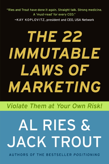 How To Get Into Manufacturing - The-22-Immutable-Laws-of-Marketing